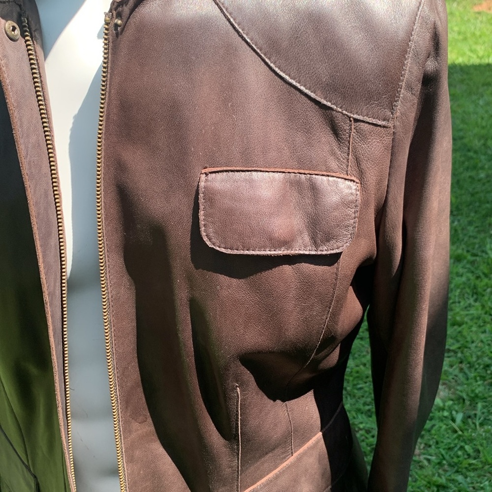 Daniel Hecther Leather Jacket - image 5